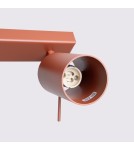 Sollux Plafon RING 4L ochra czerwona SL.1510 Sollux Plafon RING 4L ochra czerwona SL.1510