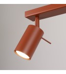 Sollux Plafon RING 4L ochra czerwona SL.1510 Sollux Plafon RING 4L ochra czerwona SL.1510