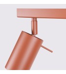 Sollux Plafon RING 4L ochra czerwona SL.1510 Sollux Plafon RING 4L ochra czerwona SL.1510