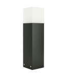 Lampy ogrodowe stojące - SU-MA CUBE MAX 40cm 1x20W E27 230V Czarny CB-MAX 400 BL Stojąca - produkt 1