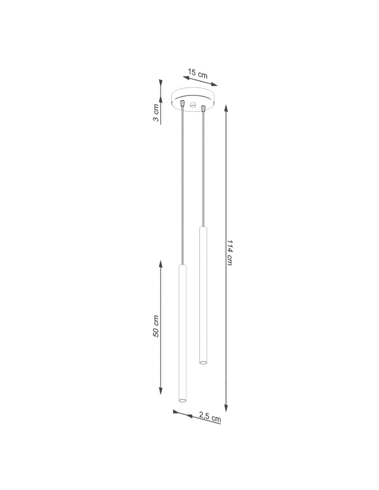 Sollux Lampa wisząca PASTELO 2 beżowa SL.1513 Sollux Lampa wisząca PASTELO 2 beżowa SL.1513