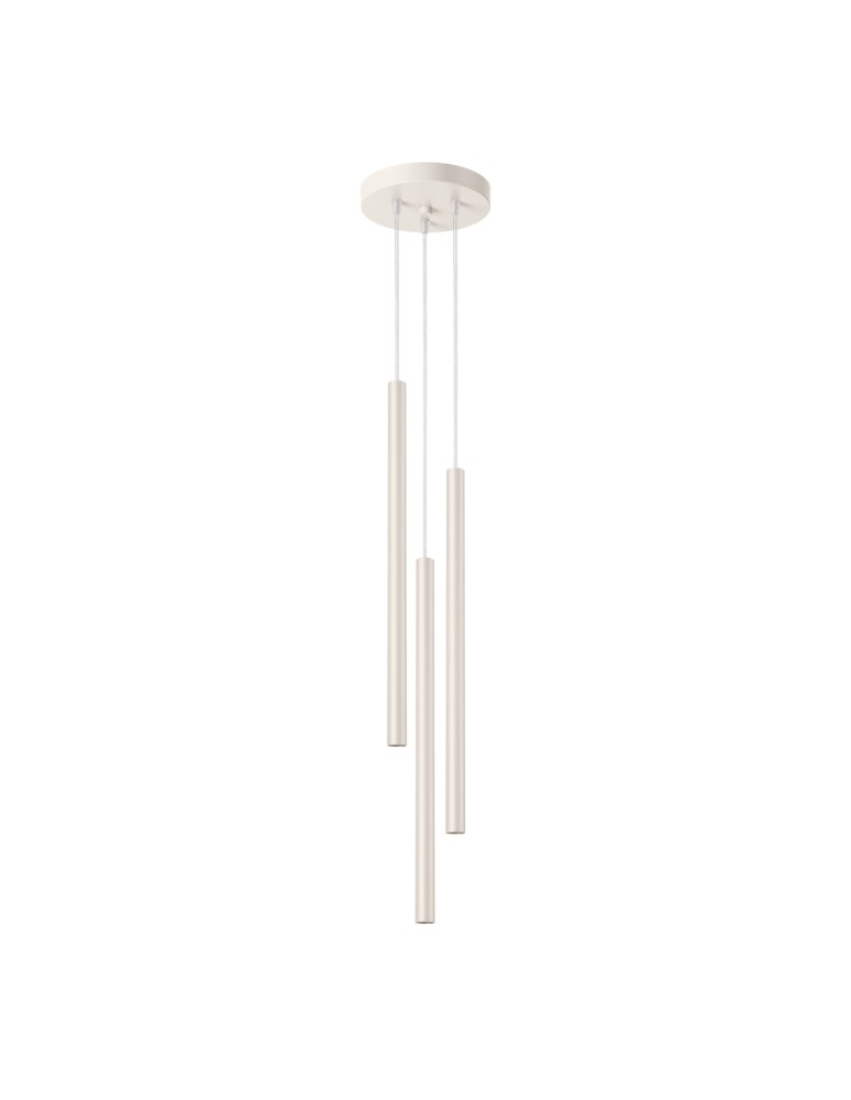 Sollux Lampa wisząca PASTELO 3P beżowa SL.1515 Sollux Lampa wisząca PASTELO 3P beżowa SL.1515
