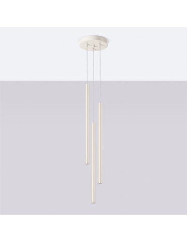 Sollux Lampa wisząca PASTELO 3P beżowa SL.1515 - produkt 2
