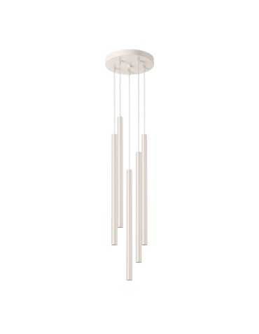 Sollux Lampa wisząca PASTELO 5P beżowa SL.1516