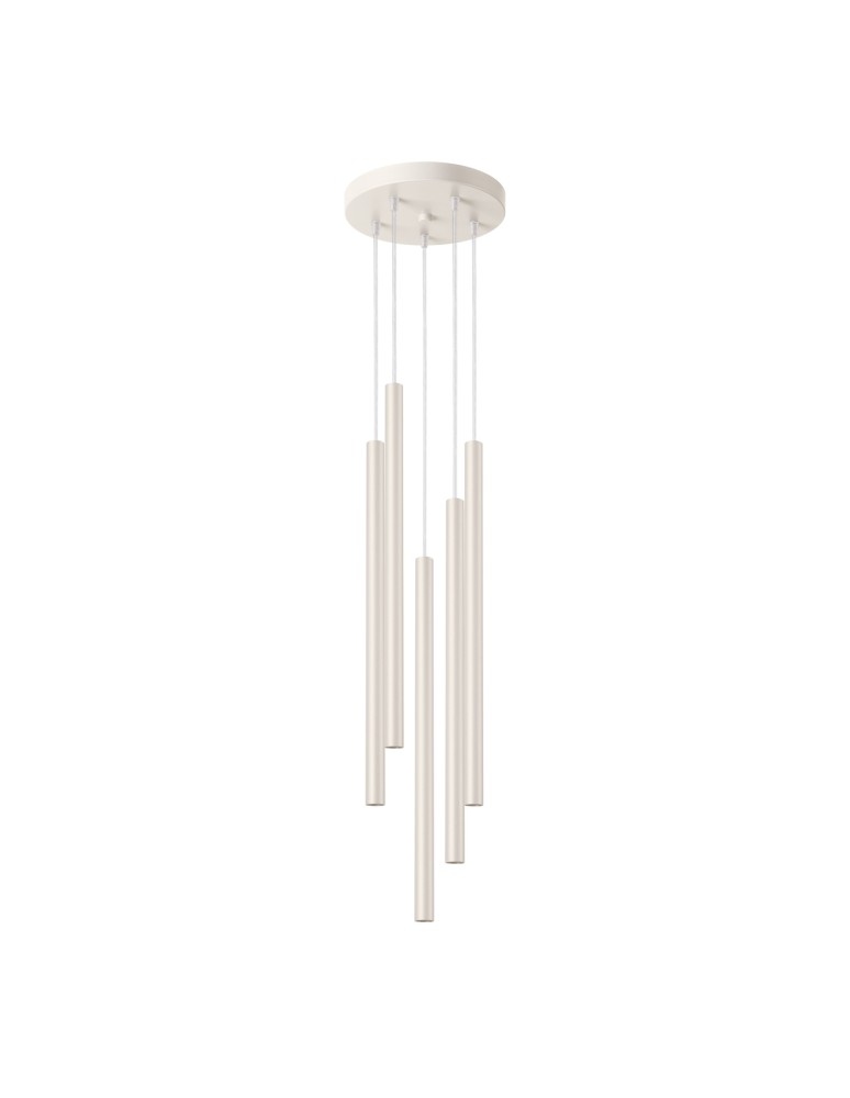 Sollux Lampa wisząca PASTELO 5P beżowa SL.1516