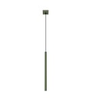 Sollux Lampa wisząca PASTELO 1 zielona oliwka SL.1518 Sollux Lampa wisząca PASTELO 1 zielona oliwka SL.1518