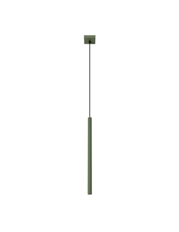 Sollux Lampa wisząca PASTELO 1 zielona oliwka SL.1518