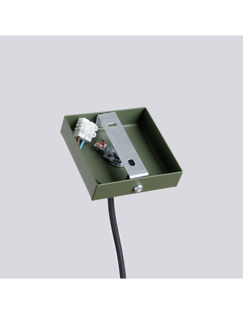 Sollux Lampa wisząca PASTELO 1 zielona oliwka SL.1518 Sollux Lampa wisząca PASTELO 1 zielona oliwka SL.1518