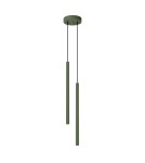 Sollux Lampa wisząca PASTELO 2 zielona oliwka SL.1519 Sollux Lampa wisząca PASTELO 2 zielona oliwka SL.1519