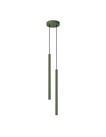 Sollux Lampa wisząca PASTELO 2 zielona oliwka SL.1519