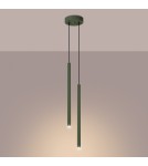 Sollux Lampa wisząca PASTELO 2 zielona oliwka SL.1519 Sollux Lampa wisząca PASTELO 2 zielona oliwka SL.1519
