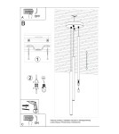 Sollux Lampa wisząca PASTELO 3P zielona oliwka SL.1521 Sollux Lampa wisząca PASTELO 3P zielona oliwka SL.1521