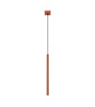 Sollux Lampa wisząca PASTELO 1 ochra czerwona SL.1524 Sollux Lampa wisząca PASTELO 1 ochra czerwona SL.1524