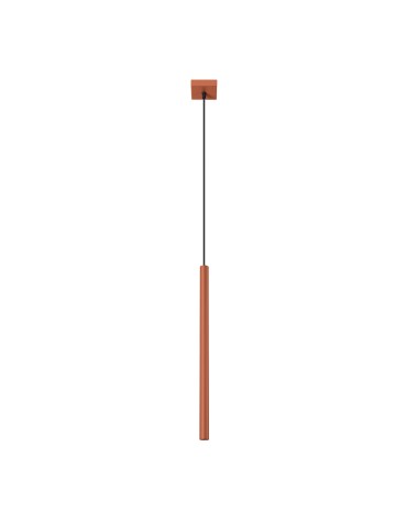 Sollux Lampa wisząca PASTELO 1 ochra czerwona SL.1524