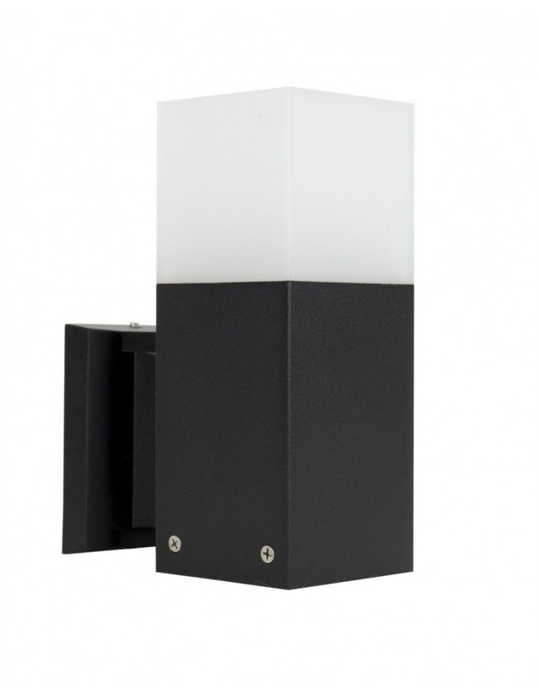 Kinkiety zewnętrzne - SU-MA CUBE 1x20W E27 230V Czarny CB-K BL Kinkiet - produkt kolory-swiatla.pl 1