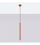 Sollux Lampa wisząca PASTELO 1 ochra czerwona SL.1524 Sollux Lampa wisząca PASTELO 1 ochra czerwona SL.1524