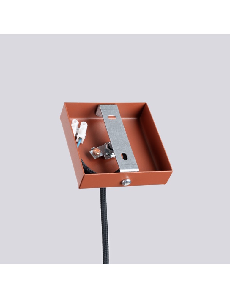 Sollux Lampa wisząca PASTELO 1 ochra czerwona SL.1524 Sollux Lampa wisząca PASTELO 1 ochra czerwona SL.1524