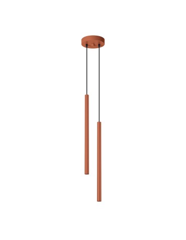 Sollux Lampa wisząca PASTELO 2 ochra czerwona SL.1525