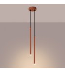 Sollux Lampa wisząca PASTELO 2 ochra czerwona SL.1525 Sollux Lampa wisząca PASTELO 2 ochra czerwona SL.1525