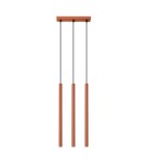 Sollux Lampa wisząca PASTELO 3 ochra czerwona SL.1526 Sollux Lampa wisząca PASTELO 3 ochra czerwona SL.1526