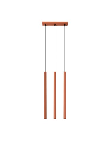 Sollux Lampa wisząca PASTELO 3 ochra czerwona SL.1526