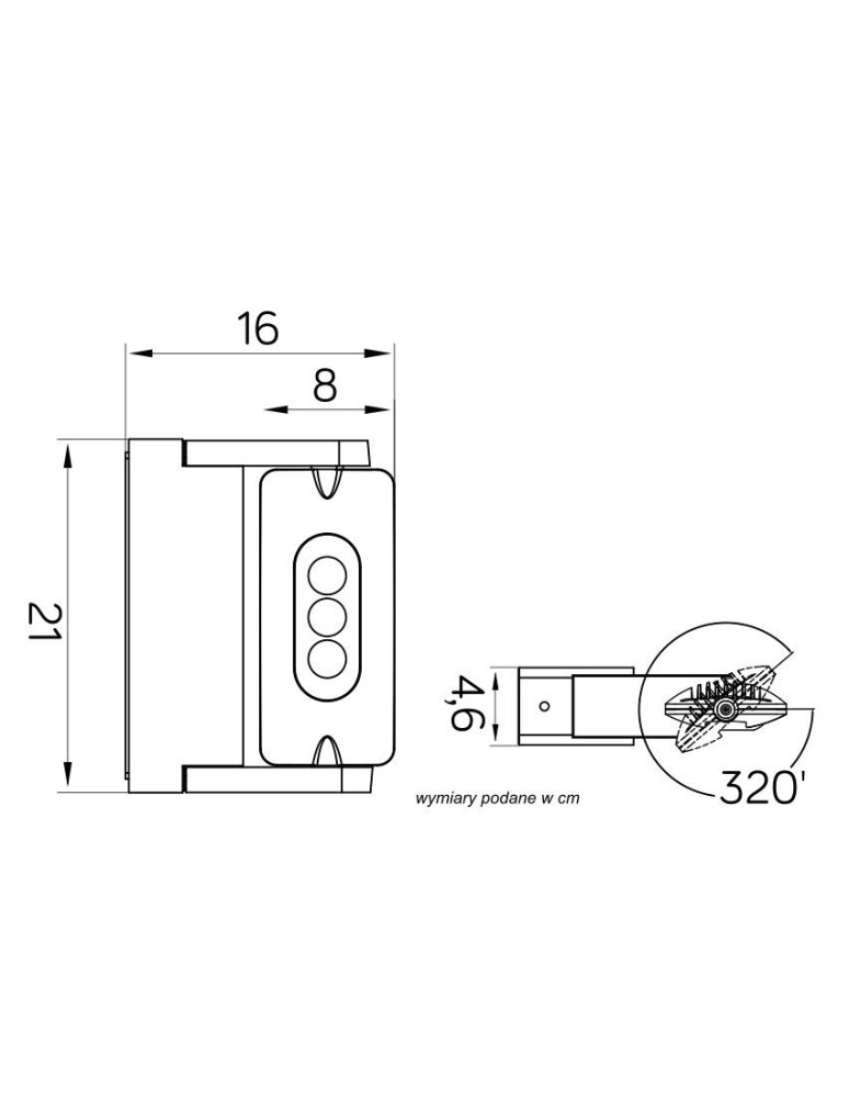 SU-MA RADIUS 6144S-1 Kinkiet