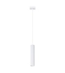 Sollux Lampa wisząca KARBON 1 biały SL.1535 Sollux Lampa wisząca KARBON 1 biały SL.1535