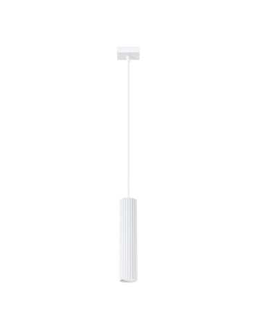 Sollux Lampa wisząca KARBON 1 biały SL.1535
