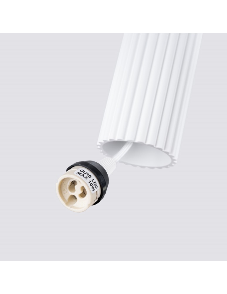 Sollux Lampa wisząca KARBON 1 biały SL.1535 Sollux Lampa wisząca KARBON 1 biały SL.1535