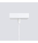 Sollux Lampa wisząca KARBON 1 biały SL.1535 Sollux Lampa wisząca KARBON 1 biały SL.1535