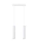 Sollux Lampa wisząca KARBON 2 biały SL.1536 Sollux Lampa wisząca KARBON 2 biały SL.1536
