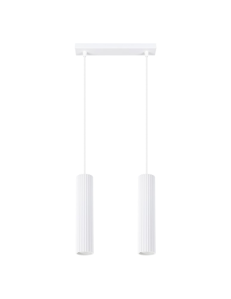 Sollux Lampa wisząca KARBON 2 biały SL.1536
