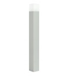 Lampy ogrodowe stojące - SU-MA CUBE MAX 100cm 1x20W E27 230V Srebrny CB-MAX 1000 AL Stojąca - produkt 1