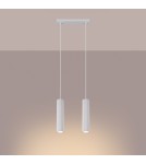 Sollux Lampa wisząca KARBON 2 biały SL.1536 Sollux Lampa wisząca KARBON 2 biały SL.1536