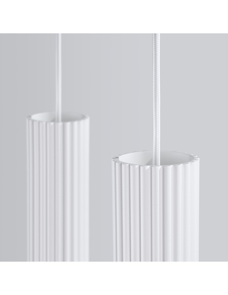 Sollux Lampa wisząca KARBON 2 biały SL.1536 Sollux Lampa wisząca KARBON 2 biały SL.1536