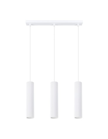 Sollux Lampa wisząca KARBON 3L biały SL.1537