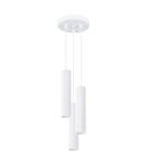 Sollux Lampa wisząca KARBON 3P biały SL.1538 Sollux Lampa wisząca KARBON 3P biały SL.1538