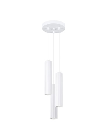 Sollux Lampa wisząca KARBON 3P biały SL.1538
