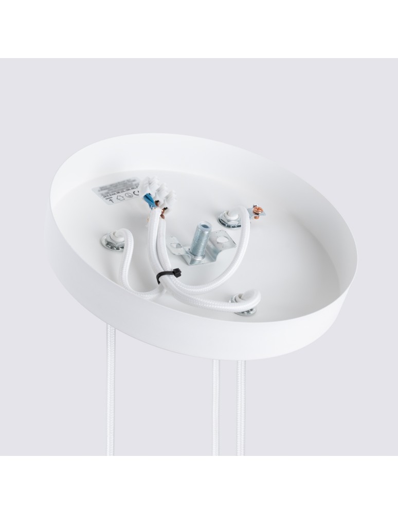 Sollux Lampa wisząca KARBON 3P biały SL.1538 Sollux Lampa wisząca KARBON 3P biały SL.1538