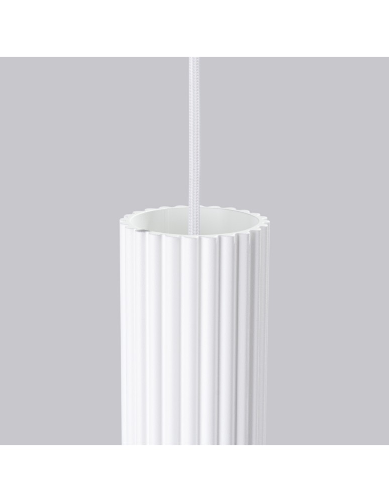Sollux Lampa wisząca KARBON 3P biały SL.1538 Sollux Lampa wisząca KARBON 3P biały SL.1538