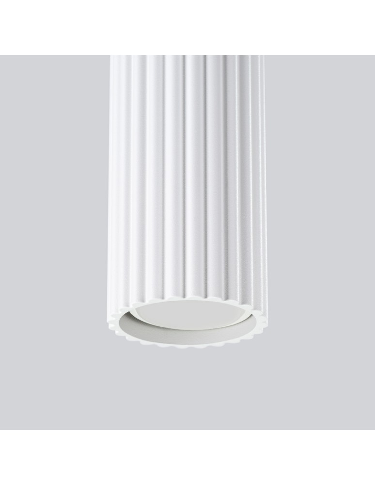 Sollux Lampa wisząca KARBON 3P biały SL.1538 Sollux Lampa wisząca KARBON 3P biały SL.1538