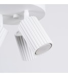 Lampy sufitowe regulowane - spoty - Sollux Plafon KARBON 3P biały SL.1544 - product 5