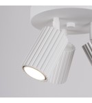 Lampy sufitowe regulowane - spoty - Sollux Plafon KARBON 3P biały SL.1544 - product 6