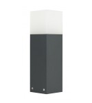 Lampy ogrodowe stojące - SU-MA CUBE 33cm 1x20W E27 230V Ciemny popiel CB-330 DG Stojąca - produkt 1