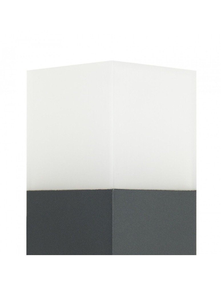 SU-MA CUBE 33cm 1x20W E27 230V Ciemny popiel CB-330 DG Stojąca