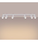 Sollux Plafon KARBON 6L biały SL.1547 Sollux Plafon KARBON 6L biały SL.1547