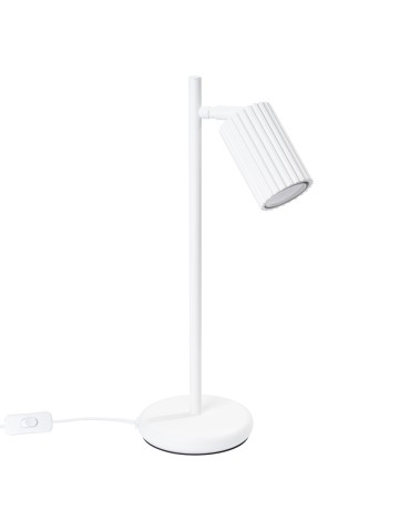 Sollux Lampa biurkowa KARBON biała SL.1548