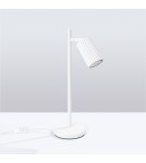Sollux Lampa biurkowa KARBON biała SL.1548 Sollux Lampa biurkowa KARBON biała SL.1548