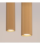 Sollux Lampa wisząca KARBON 2 złoty SL.1555 Sollux Lampa wisząca KARBON 2 złoty SL.1555