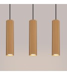Sollux Lampa wisząca KARBON 3L złoty SL.1556 Sollux Lampa wisząca KARBON 3L złoty SL.1556